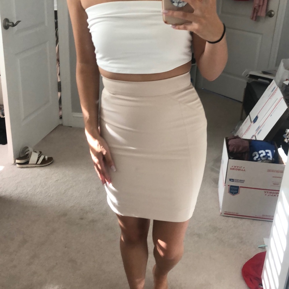 Tan skirt